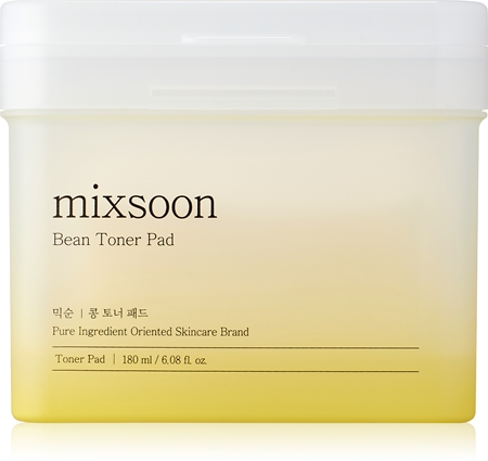 mixsoon Bean Toner Pad tonizuojančios pagalvėlės maitinamojo ir drėkinamojo poveikio