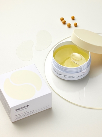 mixsoon Bean Hydrogel Eye Patch hidrogel maska za predel okoli oči za posvetlitev in zgladitev kože
