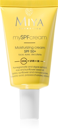 MIYA Cosmetics mySPFcream Fuktgivande kräm SPF 50+