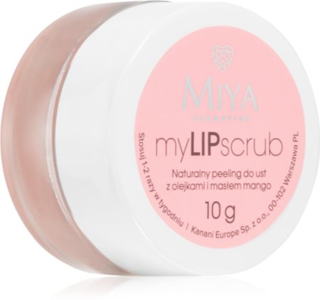 MIYA Cosmetics myLIPscrub peeling para os lábios