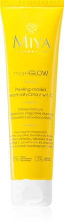 MIYA Cosmetics moreGLOW пилинг маска с ензими