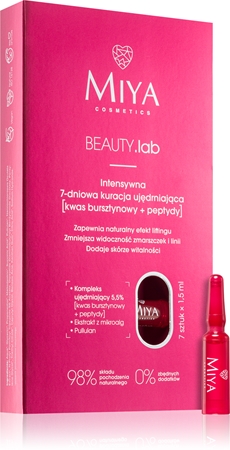 MIYA Cosmetics BEAUTY.lab intenzivní kúra se zpevňujícím účinkem