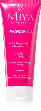 MIYA Cosmetics myWONDERbalm creme nutritivo com óleo de rosa