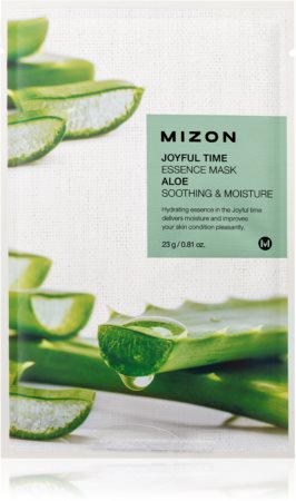 Mizon Joyful Time Aloe máscara em folha com efeito hidratante e suavizante