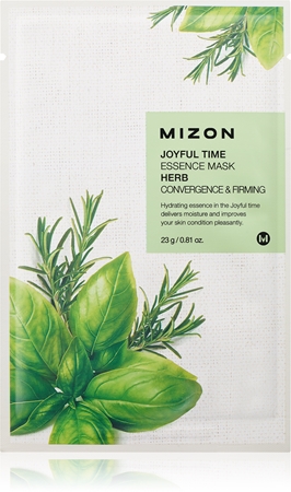 Mizon Joyful Time Herb maseczka w płachcie o działaniu ujędrniającym
