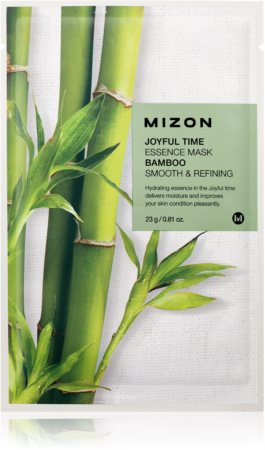 Mizon Joyful Time Bamboo plátýnková maska s vyhlazujícím efektem