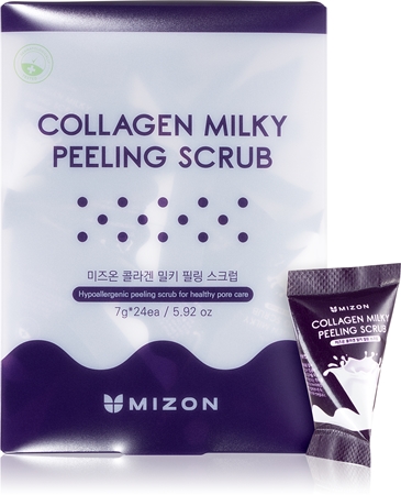 Mizon Collagen Milky Scrub προσώπου με κολαγόνο