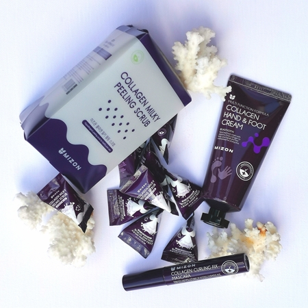 Mizon Collagen Milky Scrub προσώπου με κολαγόνο