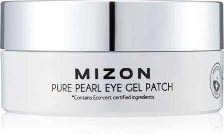 Mizon Pure Pearl Eye Gel Patch hydrogelová maska na oční okolí proti otokům a tmavým kruhům
