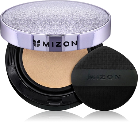 Mizon Vegan Collagen Cushion SPF38 PA++ dlouhotrvající make-up v houbičce s vysokou UV ochranou