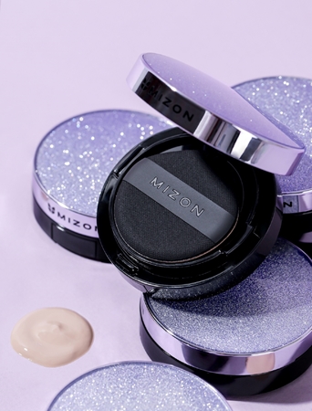 Mizon Vegan Collagen Cushion SPF38 PA++ dlouhotrvající make-up v houbičce s vysokou UV ochranou