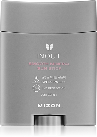 Mizon Inout Smooth Mineral Sun Stick minerálny ochranný krém na tvár a citlivé partie v tyčinke