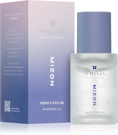 Mizon Hyalugen Le Lift Serum Fuktgivande serum mot rynkor ökar hudens elasticitet