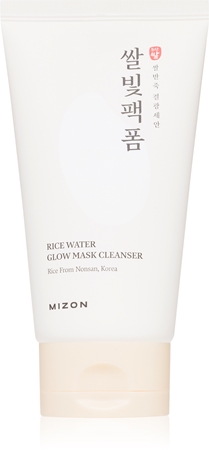 Mizon Rice Water Glow Mask Cleanser μάσκα για βαθύ καθαρισμό με ενυδατικό αποτέλεσμα