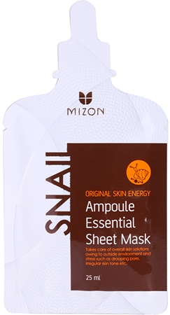 Mizon Original Skin Energy Snail máscara de pele antirrugas