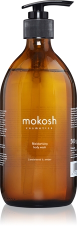 Mokosh Sandalwood & Amber hydratační sprchový gel
