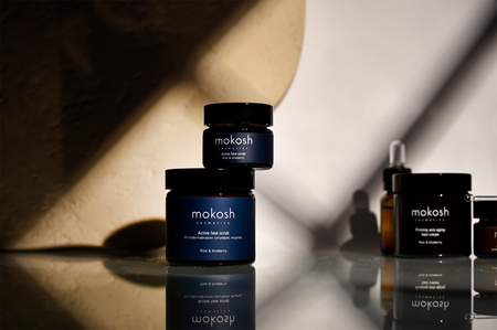 Mokosh Rose & Blueberry ενυδατική απολέπιση προσώπου