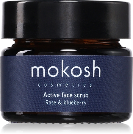 Mokosh Rose & Blueberry rozjasňujúci peeling
