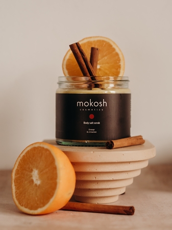 Mokosh Orange & Cinnamon gommage au sel corps