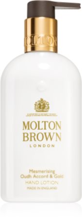 Molton Brown Oudh Accord&Gold feuchtigkeitsspendende Milch für die Hände