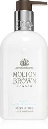 Molton Brown Coastal Cypress & Sea Fennel lait hydratant mains