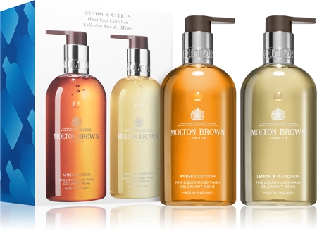 Molton Brown Woody & Citrus Hand Care Collection Gift Set for hands