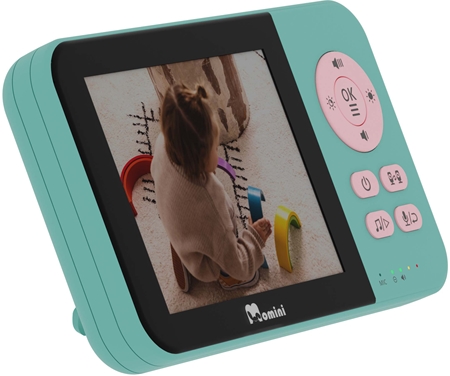Momini BlissView Baby Monitor Moniteur audio numérique pour bébé