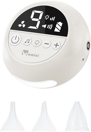 Momini Automatic Nasal Aspirator Sniffley mouche-nez électrique