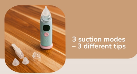 Momini Automatic Nasal Aspirator NasoClear nasal aspirator electric