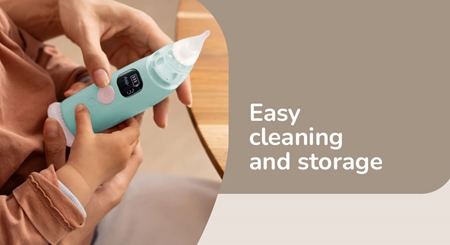 Momini Automatic Nasal Aspirator NasoClear nasal aspirator electric