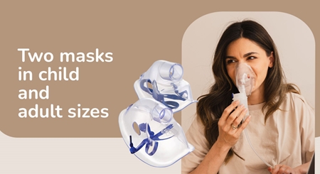 Momini Compressor Nebuliser NebuBunny inhalátor kompresorový