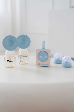 Momini TwinPump Breast Pump electric