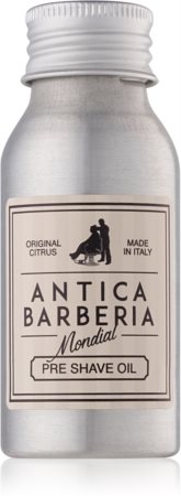 Mondial Antica Barberia Original Citrus Öl vor der Rasur
