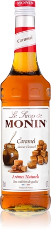 Monin Le Sirop Karamel sirup pro přípravu nápoje