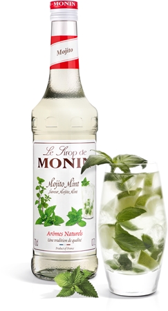 Monin Le Sirop Mojito máta sirup pro přípravu nápoje