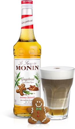 Monin Le Sirop Perník sirup pro přípravu nápoje