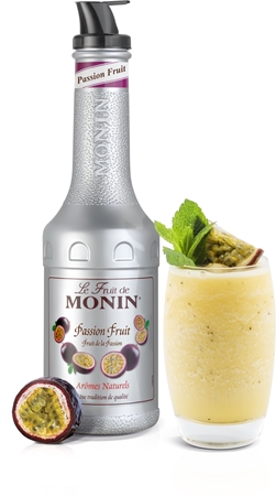 Monin Le Fruit Maracuja ovocné pyré pro přípravu nápoje