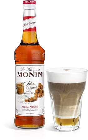 Monin Le Sirop Slaný karamel sirup pro přípravu nápoje