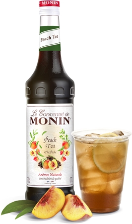 Monin Le Concentré Peach Tea Konzentrat zur Zubereitung von Getränken
