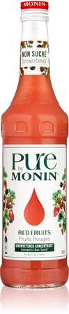 Monin PURE Red Fruits Konzentrat ohne Zuckerzusatz