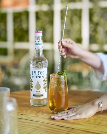 Monin PURE Mint koncentrat bez dodatku cukru
