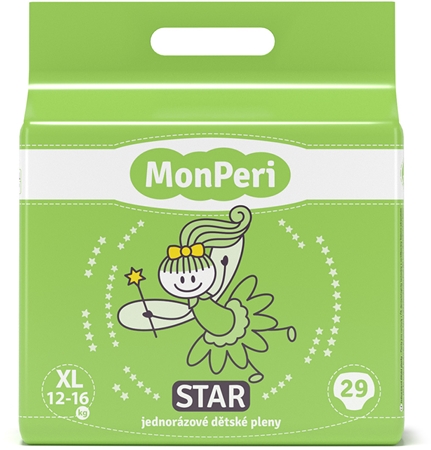MonPeri Star Size XL jednorázové pleny