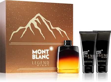 Discount Montblanc legend night mens cologne 3.3 oz & after shave