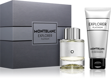 montblanc explorer platinum woda perfumowana 60 ml   zestaw  
