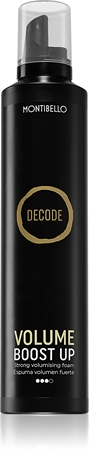 Montibello Decode Volume Boost Up Styling Foam with extra strong hold