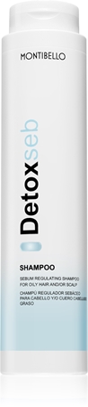 Montibello DetoxSeb Sebum Regulating Shampoo normalisierendes Shampoo für fettige und irritierte Kopfhaut