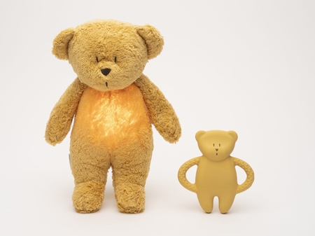 Moonie Natural Teether Honey hryzadielko