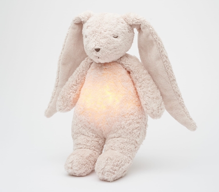 Moonie The Humming Friend 2.0 Organic Rose žaislas miegui su melodija