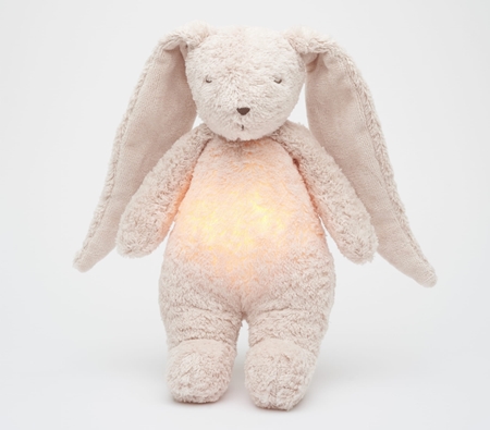 Moonie The Humming Friend 2.0 Organic Rose žaislas miegui su melodija
