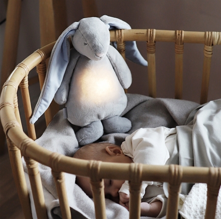 Moonie The Humming Friend 2.0 Silver žaislas miegui su melodija